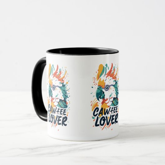 Cockatoffee Lover Tasse (Vorderseite Links)