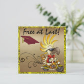 Cockatoo Abschluss Biker - SRF Einladung (Stehend Vorderseite)