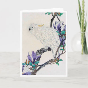 Cockatoo and Lily Magnolia, Imao Keinen Karte
