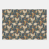 Cockatoo and Pomegranate by Walter Crane Dark Geschenkpapier Set (Vorderseite 3)