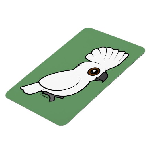 Cockatoo (aufgewachsen) magnet (Linke Seite)