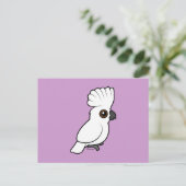 Cockatoo (aufgewachsen) postkarte (Stehend Vorderseite)