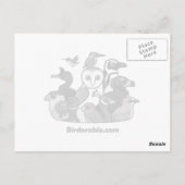 Cockatoo (aufgewachsen) postkarte (Rückseite)