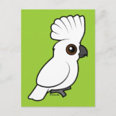 Cockatoo (aufgewachsen) postkarte (Vorderseite)