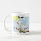 Cockatoo Australian Native Bird Animal hinzufügen Kaffeetasse (Links)