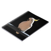 Cockatoo bei Sundial Apartments Spiral Notebook Notizblock (Linke Seite)
