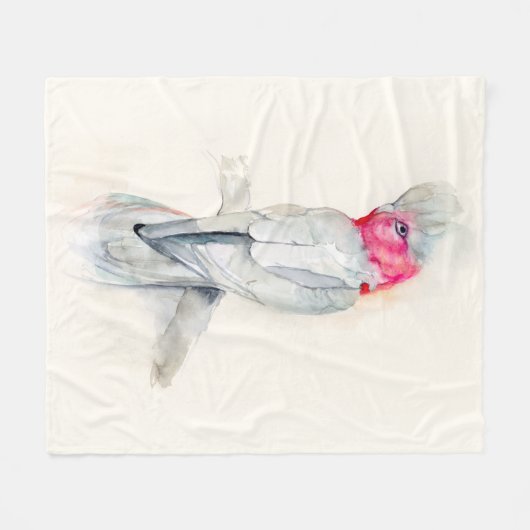 Cockatoo Fleecedecke (Vorderseite (Horizontal))