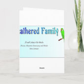 Cockatoo-Geburtstags-Karte Karte (Rückseite)