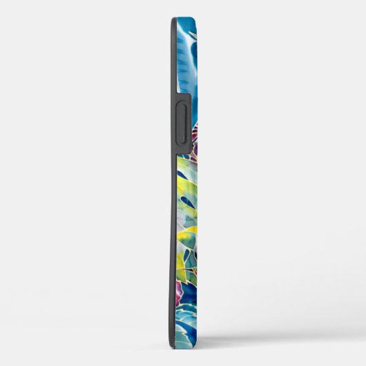 Cockatoo Hummingbird Tropical Print Case-Mate iPhone Hülle (Rückseite / Rechts)