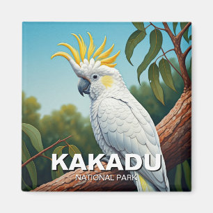 Cockatoo im Kakadu Nationalpark Australien Magnet