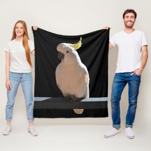 Cockatoo in den Sundial Apartments Fleece Blanket