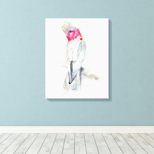Cockatoo Leinwanddruck (Insitu (Holzboden))