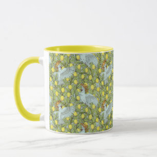 Cockatoo mit Zitronen drucken Tasse
