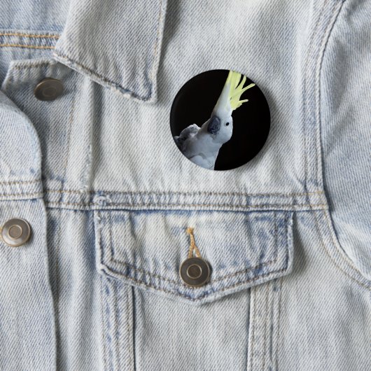 Cockatoo-Papagei Button (Beispiel)