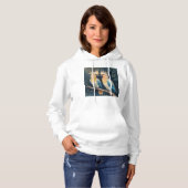 Cockatoo Parrot Couple Hoodie (Vorne ganz)