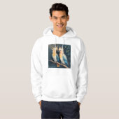 Cockatoo Parrot Couple Hoodie (Vorne ganz)