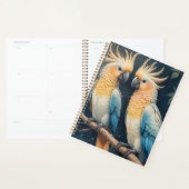 Cockatoo Parrot Couple Planer (Anzeige)