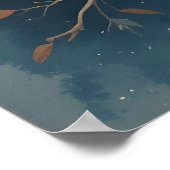 Cockatoo Parrot Couple Poster (Ecke)