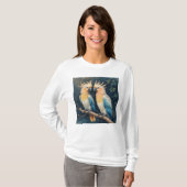 Cockatoo Parrot Couple T-Shirt (Vorne ganz)
