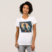 Cockatoo Parrot Couple T-Shirt (Vorne ganz)