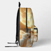 Cockatoo Parrot Fantasy Dreamscape Bedruckter Rucksack (Links)