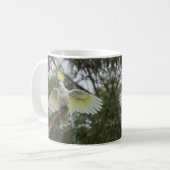 Cockatoo Spreading Wings Bird Australien Kaffeetasse (Vorderseite Links)