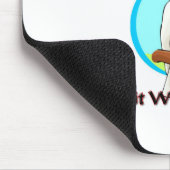 Cockatoo-Süchtiger Mousepad (Ecke)