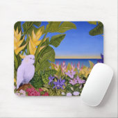Cockatoo Sulfer-mit Haube Mousepad (Mit Mouse)