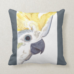 Cockatoo-Uhr Kissen