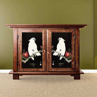 Cockatoo und Pomegranat von Ohara Shōson Seidenpapier