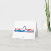 Cockatoo USA Small Note Card Karte (Rückseite)