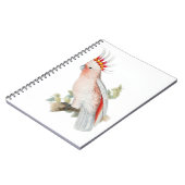 Cockatoo Vintage Kunst Notizblock (Linke Seite)