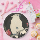 Cockatoo-Vintager japanischer feiner Pappteller (Party)