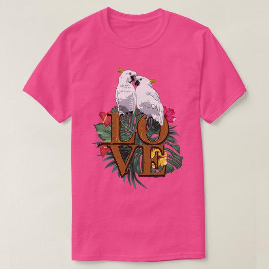 Cockatoo-Vogel 2 T-Shirt (Design vorne)