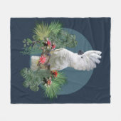 Cockatoo-Vogel fesseln Fleecedecke (Vorderseite (Horizontal))