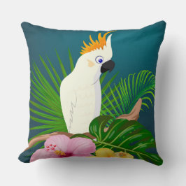 Cockatoo-Wurfkissen Kissen
