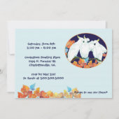 Cockatoos Kindergeburtstag Party Einladung (Rückseite)