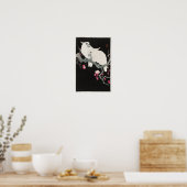 Cockatoos und Plum Blossom von Ohara Koson Poster (Küche)