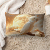 Cockatop Parrot Fantasy Dreamscape Lendenkissen (Decke)