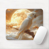 Cockatop Parrot Fantasy Dreamscape Mousepad (Mit Mouse)