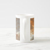 Cockatop Parrot Fantasy Dreamscape Porzellantasse (Rückseite)