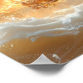 Cockatop Parrot Fantasy Dreamscape Poster (Ecke)