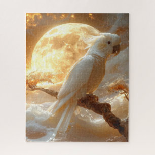 Cockatop Parrot Fantasy Dreamscape Puzzle