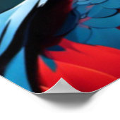 Cockatoposter Poster (Ecke)