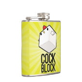 cockblock Flasche Flachmann (Rechts)