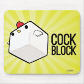 Cockblock Mouspad Mousepad (Vorne)