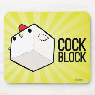 Cockblock Mouspad Mousepad