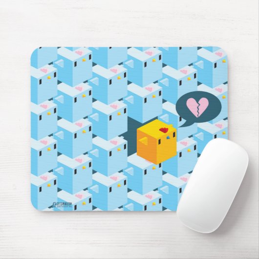 Cockblock Wand Mousepad (Mit Mouse)