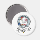 Cockburn Clan Abzeichen Magnet (Vorderseite/Rückseite)