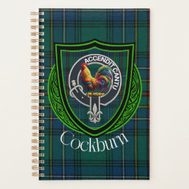 Cockburn Scottish Clan Tartan & Crest Planer